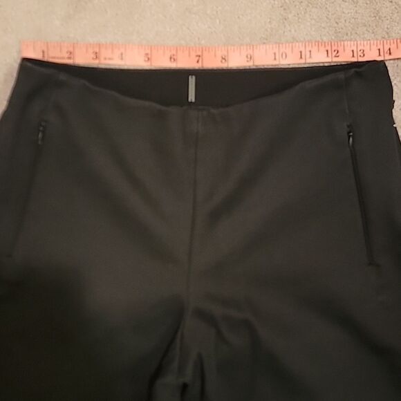 Elie Tahari Strait Leg Black Pants Sz 8 - Picture 3 of 11